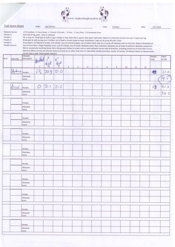 barrelrace 24 mei 2010